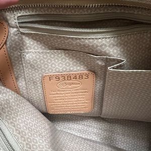 Brighton vintage seashell purse with duster